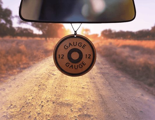 Shotgun Shell Leather Car Freshener - Dusty Road Farm