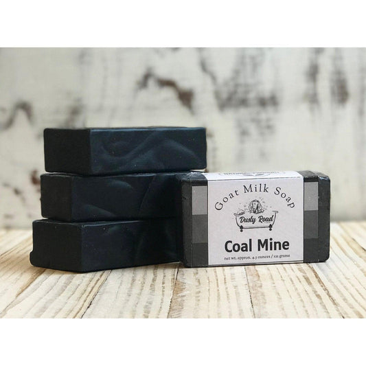 Activated Charcoal All Natural Goat Milk Soap - Dusty Road Farm
