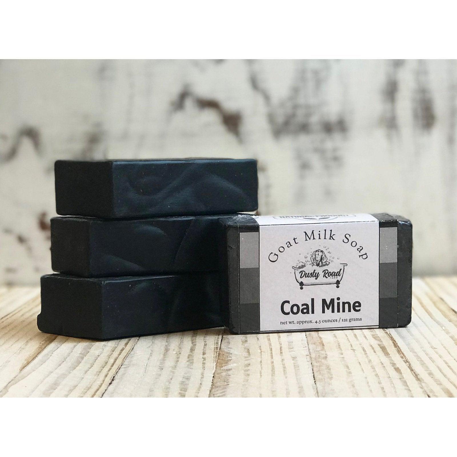 Activated Charcoal All Natural Goat Milk Soap - Dusty Road Farm