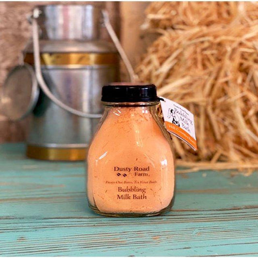 Hill Country Peach Bubbling Milk Bath - Dusty Road Farm