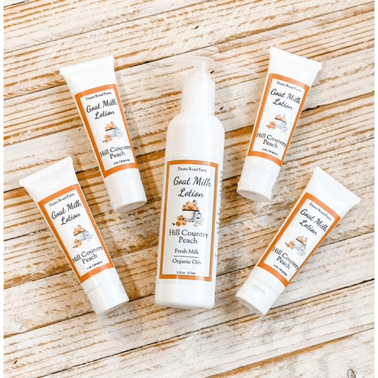 Hill Country Peach Goat Milk Lotion - Dusty Road Farm