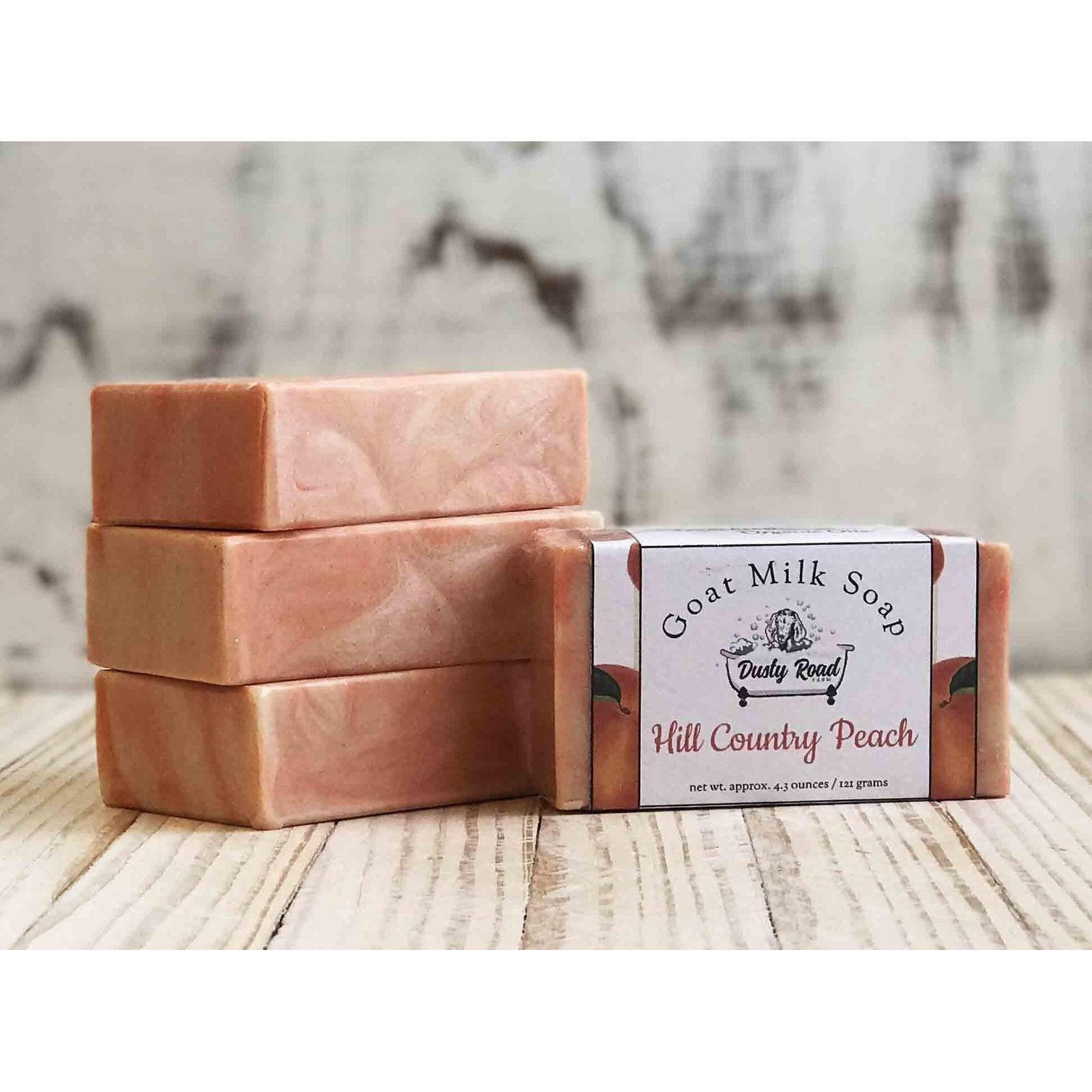 Hill Country Peach Goat Milk Soap - Dusty Road Farm