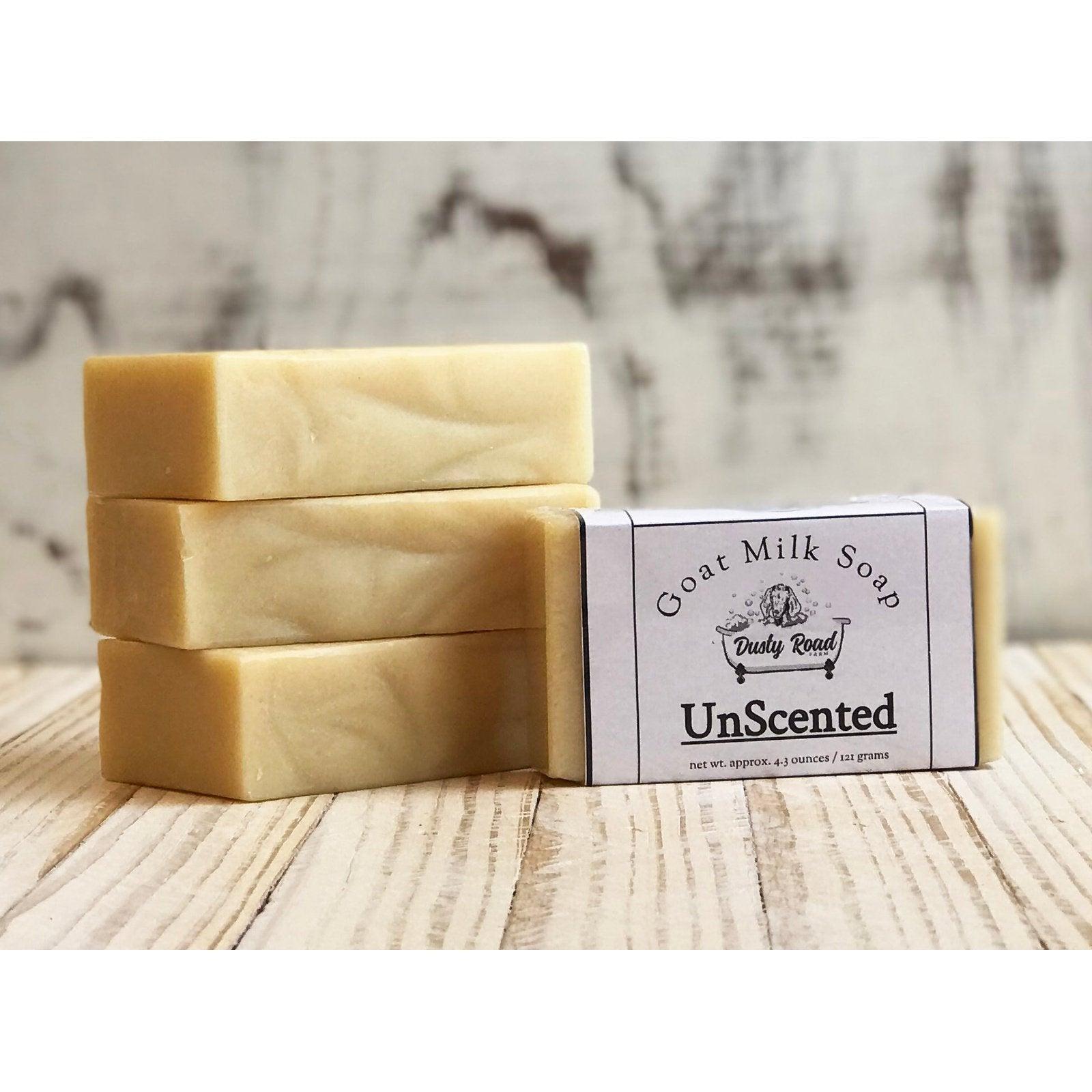 Non Scented All Natural Goat Milk Soap - Dusty Road Farm