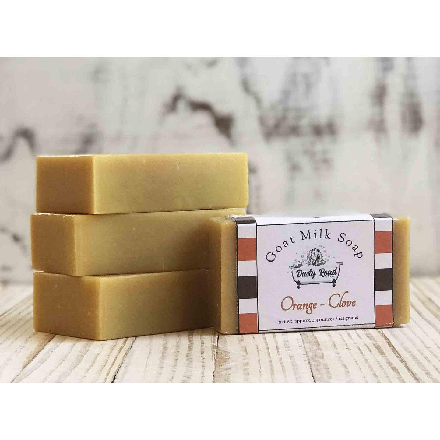 Orange Clove All Natural Goat Milk Soap - Dusty Road Farm