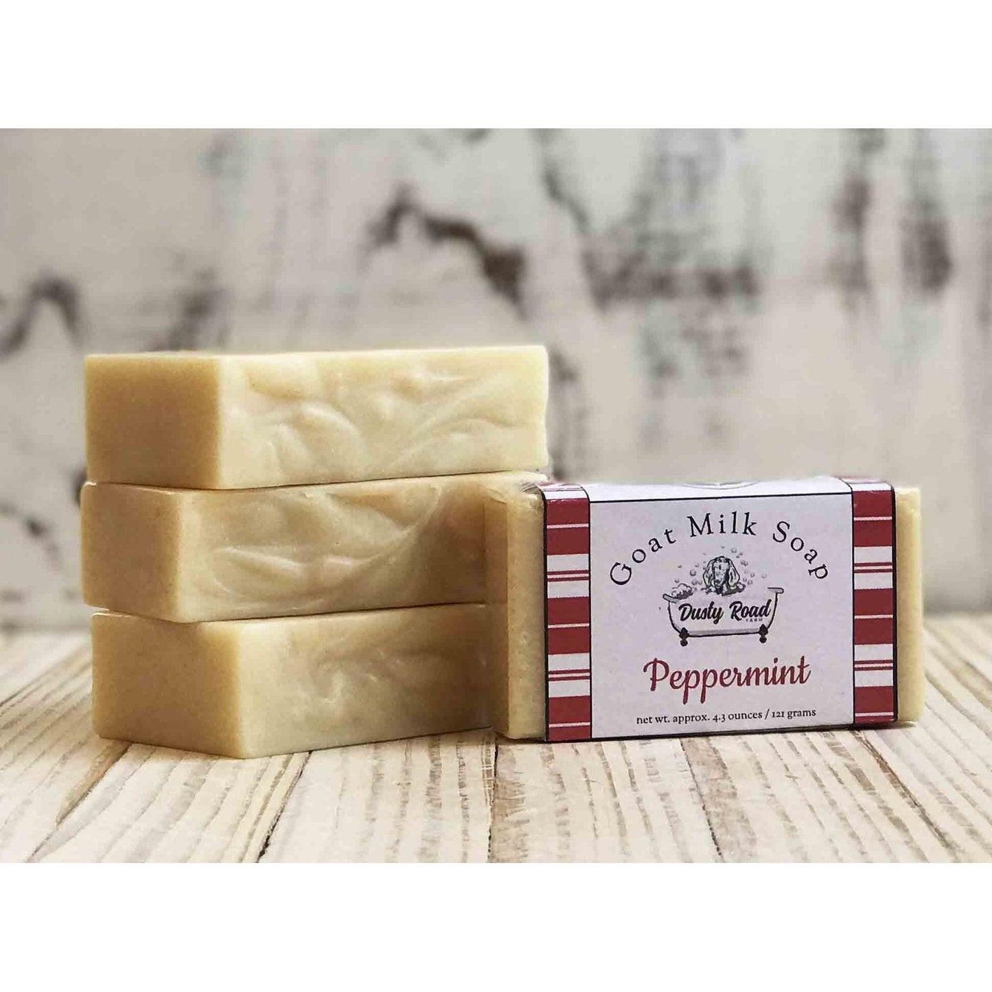 Peppermint All Natural Goat Milk Soap - Dusty Road Farm