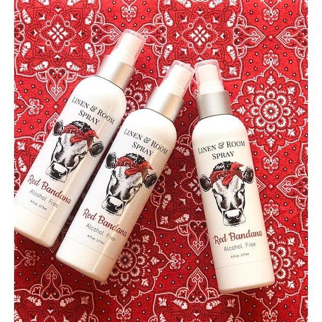 Red Bandana Room Spray - Dusty Road Farm