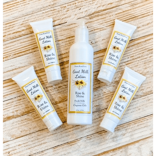 Rise and Shine Goat Milk Lotion - Dusty Road Farm