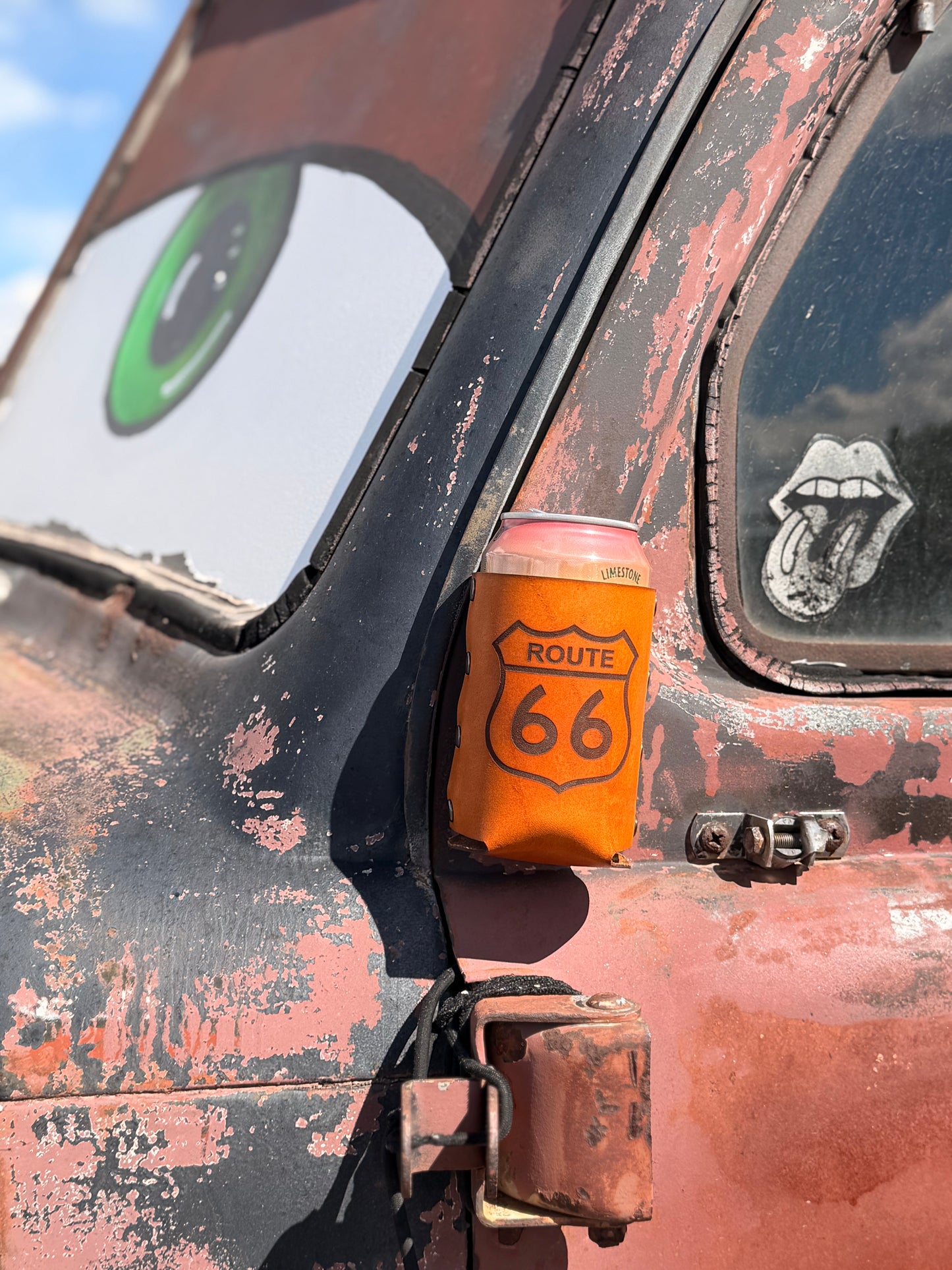 Route 66 Magnetic Can Cooler