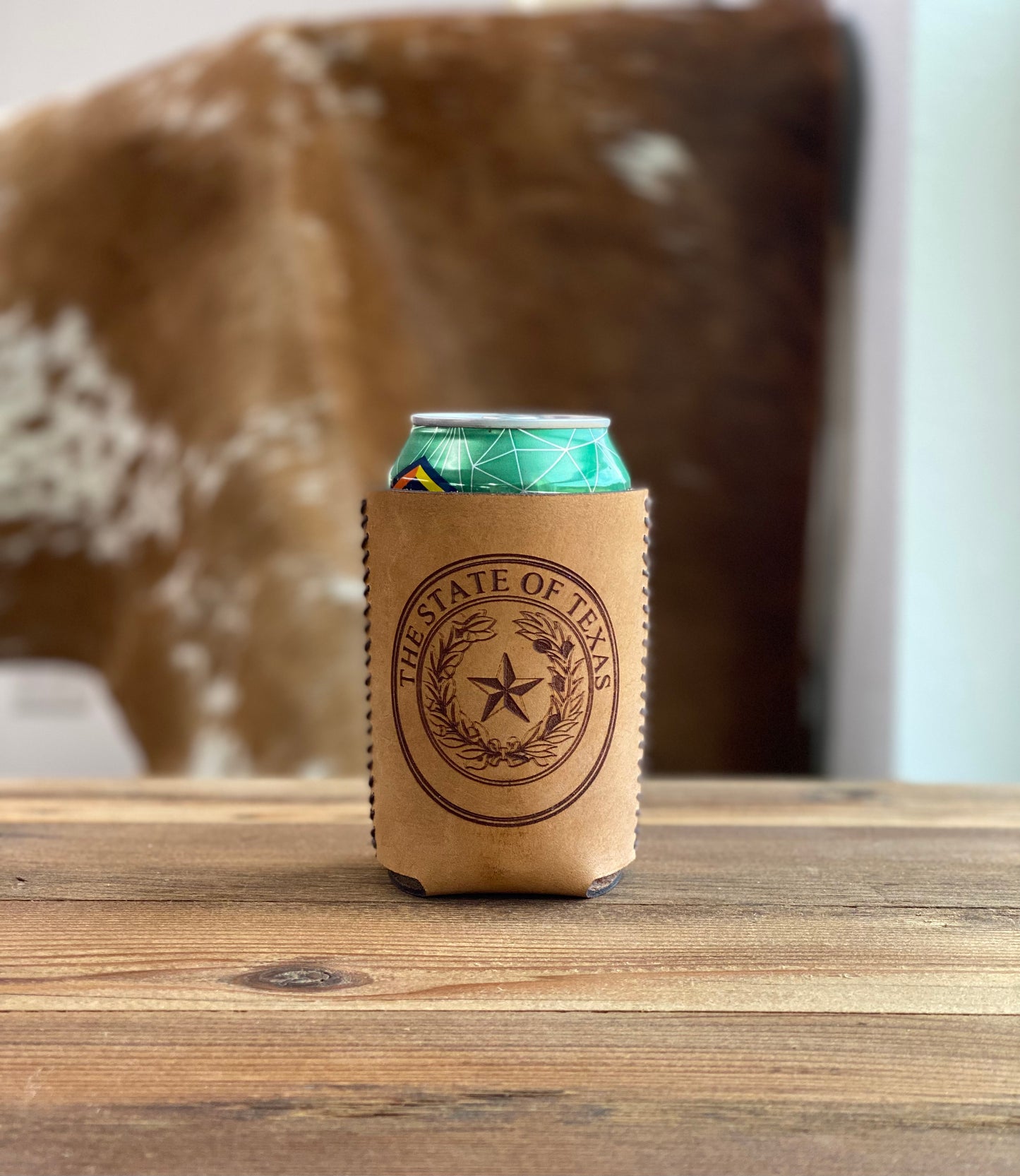 Can Cooler - Texas State Seal